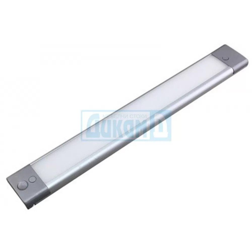 ЛЕД лампа, алуминий, 60 см, със сензор до 6 см, 12 V