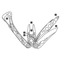 Мултифункционален инструмент - Skeletool CX